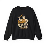 Wilson Tobs Crewneck Sweatshirt - Vintage Defunct Baseball Teams - North Carolina
