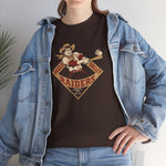 Pauls Valley Raiders T-Shirt (Heavyweight) - Vintage Defunct Baseball Teams - Oklahoma