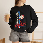 Miller Climbers Crewneck Sweatshirt - Vintage Defunct Baseball Teams - South Dakota