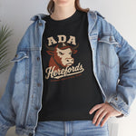 Ada Herefords T-Shirt (Heavyweight) - Vintage Defunct Baseball Teams - Oklahoma