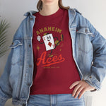 Anaheim Aces T-Shirt (Heavyweight) - Vintage Defunct Baseball Teams - California
