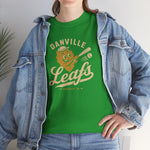 Danville Leafs T-Shirt (Heavyweight) - Vintage Defunct Baseball Teams - Virginia