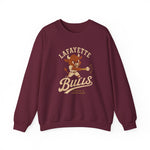 Lafayette Bulls Crewneck Sweatshirt - Vintage Defunct Baseball Teams - Louisiana