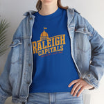 Raleigh Capitals T-Shirt (Heavyweight) - Vintage Defunct Baseball Teams - North Carolina