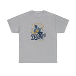 Jeanerette Blues T-Shirt (Heavyweight) - Vintage Defunct Baseball Teams - Louisiana