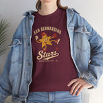 San Bernardino Stars T-Shirt (Heavyweight) - Vintage Defunct Baseball Teams - California