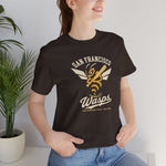 San Francisco Wasps T-Shirt (Premium Lightweight) - Vintage Defunct Baseball Teams - California