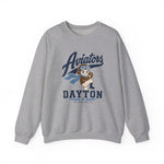Dayton Aviators Crewneck Sweatshirt - Vintage Defunct Baseball Teams - Ohio