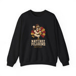Natchez Pilgrims Crewneck Sweatshirt - Vintage Defunct Baseball Teams - Mississippi