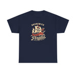 Brunswick Pirates T-Shirt (Heavyweight) - Vintage Defunct Baseball Teams - Georgia