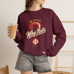 Minot Why Nots Crewneck Sweatshirt - Vintage Defunct Baseball Teams - North Dakota