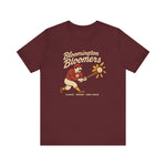 Bloomington Bloomers T-Shirt (Premium Lightweight) - Vintage Defunct Baseball Teams - Illinois