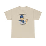 Las Vegas Wranglers T-Shirt (Heavyweight) - Vintage Defunct Baseball Teams - Nevada