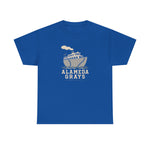 Alameda Grays T-Shirt (Heavyweight) - Vintage Defunct Baseball Teams - California