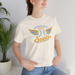 Wessington Springs Saints T-Shirt (Premium Lightweight) - Vintage Defunct Baseball Teams - South Dakota