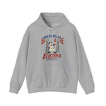 Great Falls Electrics Hoodie - Vintage Defunct Baseball Teams - Montana