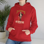 Deadwood Metropolitans Hoodie - Vintage Defunct Baseball Teams - South Dakota