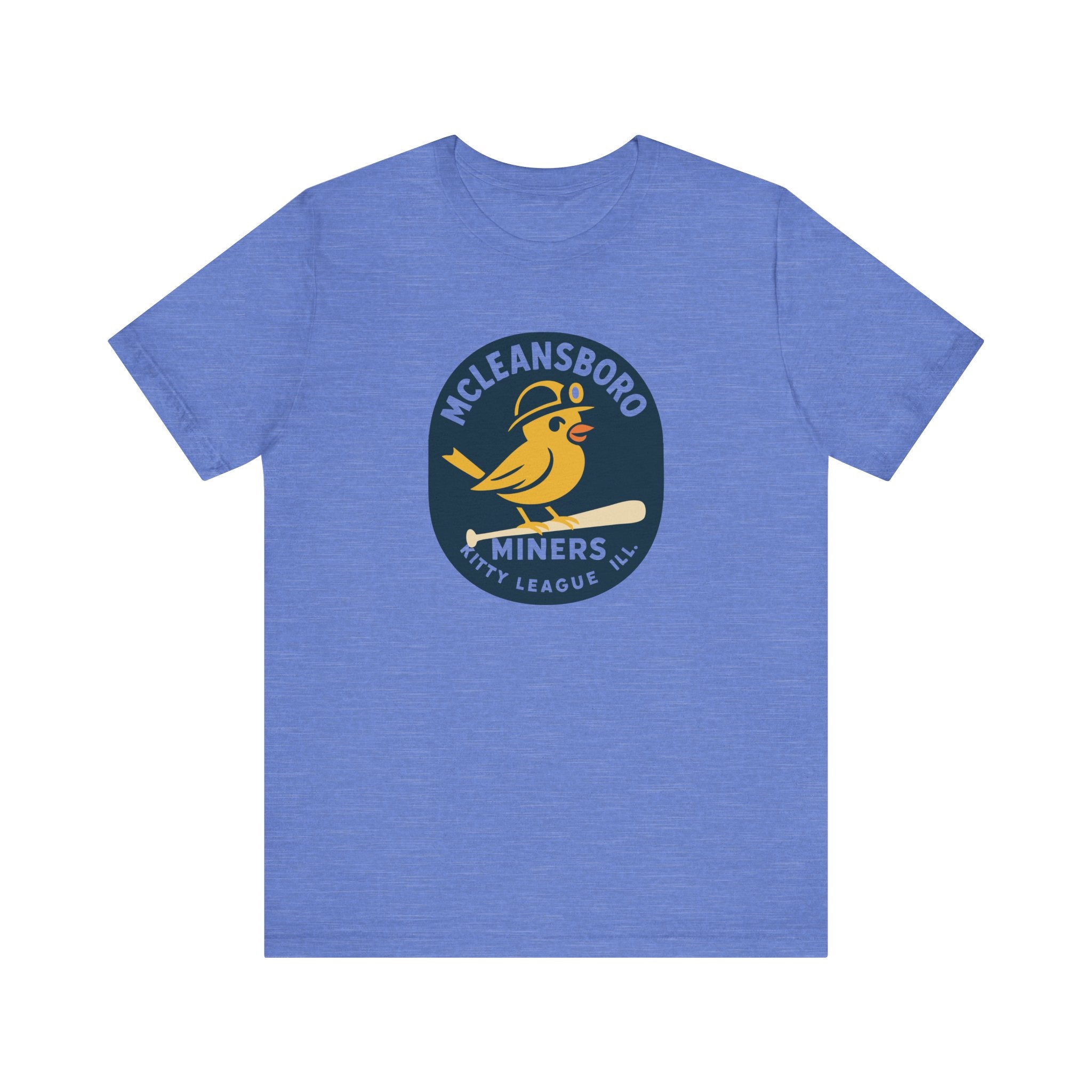McLeansboro Miners T-Shirt (Premium Lightweight) - Vintage Defunct Baseball Teams