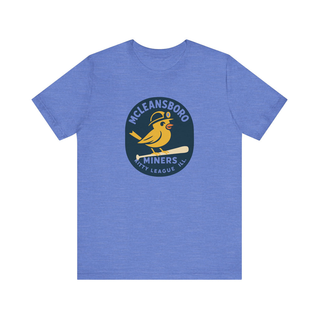 McLeansboro Miners T-Shirt (Premium Lightweight) - Vintage Defunct Baseball Teams