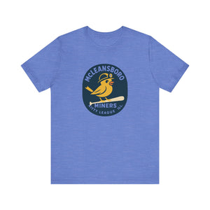 McLeansboro Miners T-Shirt (Premium Lightweight) - Vintage Defunct Baseball Teams