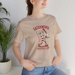 Sacramento Sacts T-Shirt (Premium Lightweight) - Vintage Defunct Baseball Teams - California