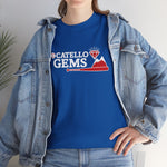 Pocatello Gems T-Shirt (Heavyweight) - Vintage Defunct Baseball Teams - Idaho