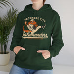 Pocomoke City Salamanders Hoodie - Vintage Defunct Baseball Teams - Maryland