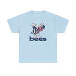 San Jose Bees 1960s Style T-Shirt (Heavyweight) - Vintage Defunct Baseball Teams - California
