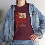 Baton Rouge Red Sticks T-Shirt (Heavyweight) - Vintage Defunct Baseball Teams - Louisiana