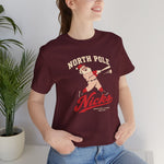 North Pole Nicks T-Shirt (Premium Lightweight) - Vintage Defunct Baseball Teams - Alaska