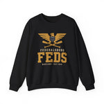 Federalsburg Feds Crewneck Sweatshirt - Vintage Defunct Baseball Teams - Maryland