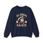 St. Joseph Saints Crewneck Sweatshirt - Vintage Defunct Baseball Teams - Missouri