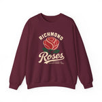 Richmond Roses Crewneck Sweatshirt - Vintage Defunct Baseball Teams - Indiana