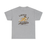 Lincoln Antelopes T-Shirt (Heavyweight) - Vintage Defunct Baseball Teams - Nebraska