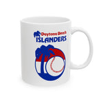 Daytona Beach Islanders Baseball Mug, (11oz, 15oz)
