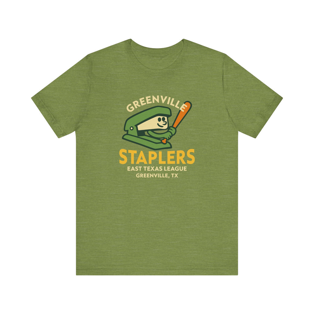 Greenville Staplers T-Shirt (Premium Lightweight) - Vintage Defunct Baseball Teams