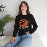 Wichita Witches Crewneck Sweatshirt - Vintage Defunct Baseball Teams - Kansas