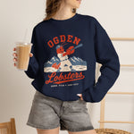 Ogden Lobsters Crewneck Sweatshirt - Vintage Defunct Baseball Teams - Utah
