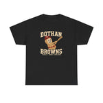 Dothan Browns T-Shirt (Heavyweight) - Vintage Defunct Baseball Teams - Alabama