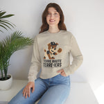 Terre Haute Terre-iers Crewneck Sweatshirt - Vintage Defunct Baseball Teams - Indiana
