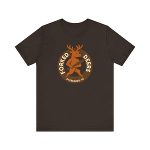 Dyersburg Forked Deers T-Shirt (Premium Lightweight) - Vintage Defunct Baseball Teams