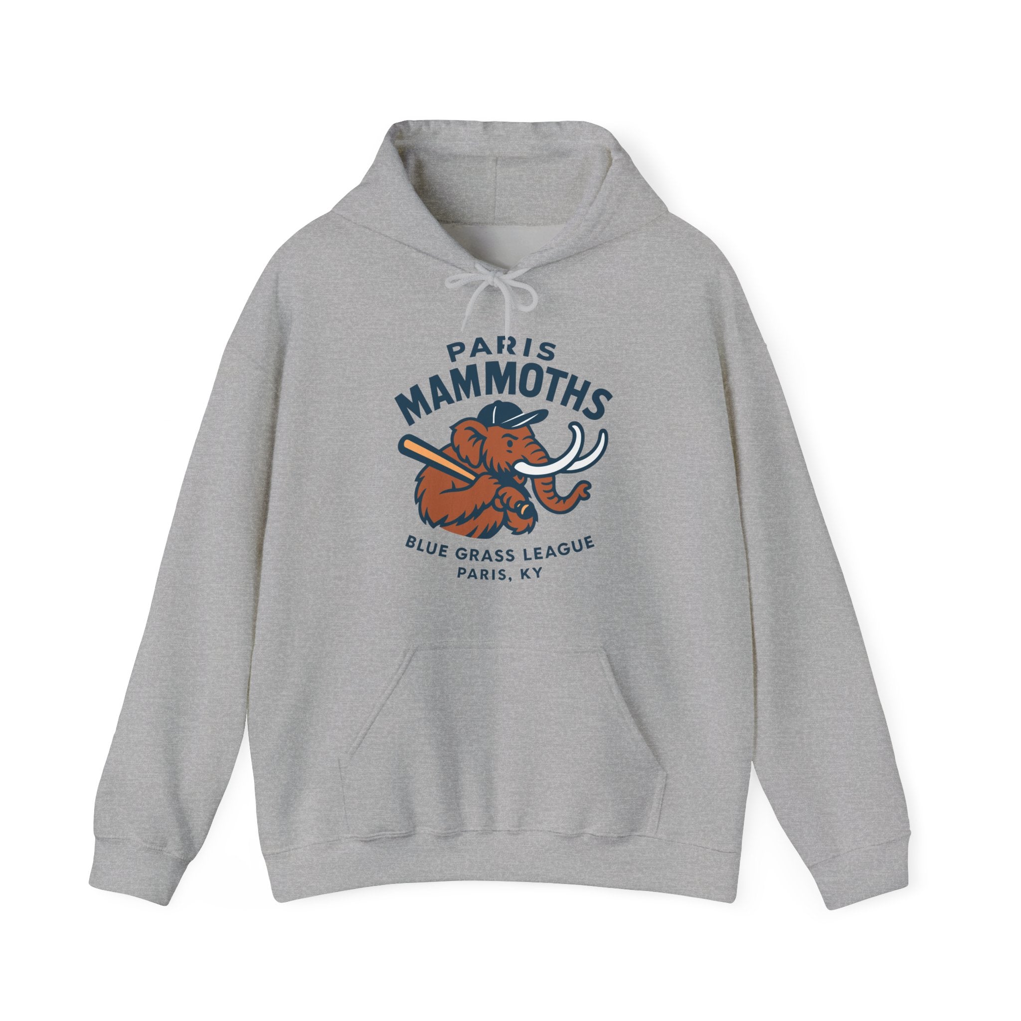 Paris Mammoths Hoodie - Vintage Defunct Baseball Teams