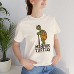 Memphis Turtles T-Shirt (Premium Lightweight) - Vintage Defunct Baseball Teams - Tennessee