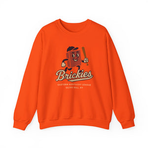 Olive Hill Brickies Crewneck Sweatshirt - Vintage Defunct Baseball Teams