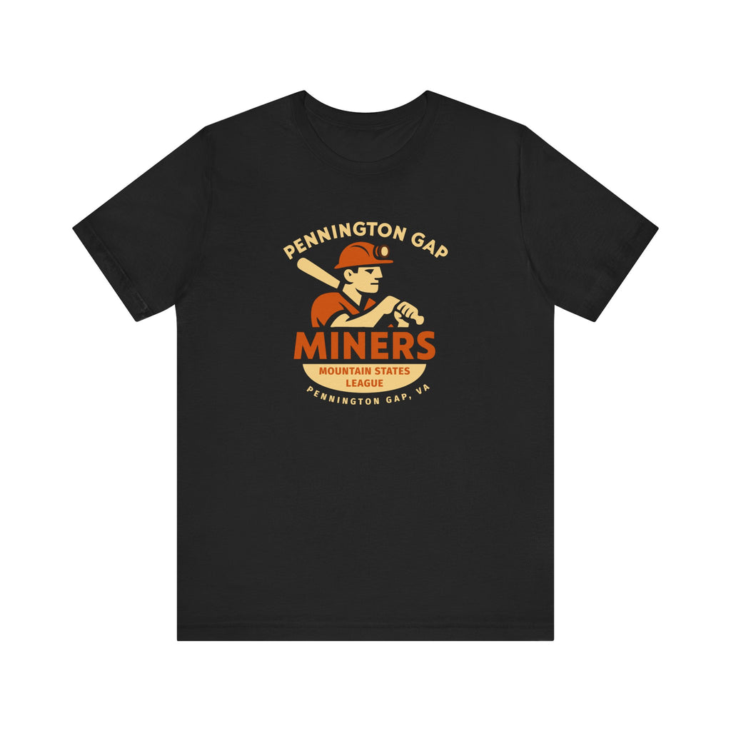 Pennington Gap Miners T-Shirt (Premium Lightweight) - Vintage Defunct Baseball Teams