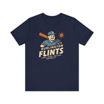 Burlington Flints T-Shirt (Premium Lightweight) - Vintage Defunct Baseball Teams - Iowa