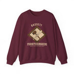 Bassett Furnituremakers Crewneck Sweatshirt - Vintage Defunct Baseball Teams - Virginia