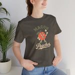 Macon Peaches T-Shirt (Premium Lightweight) - Vintage Defunct Baseball Teams - Georgia