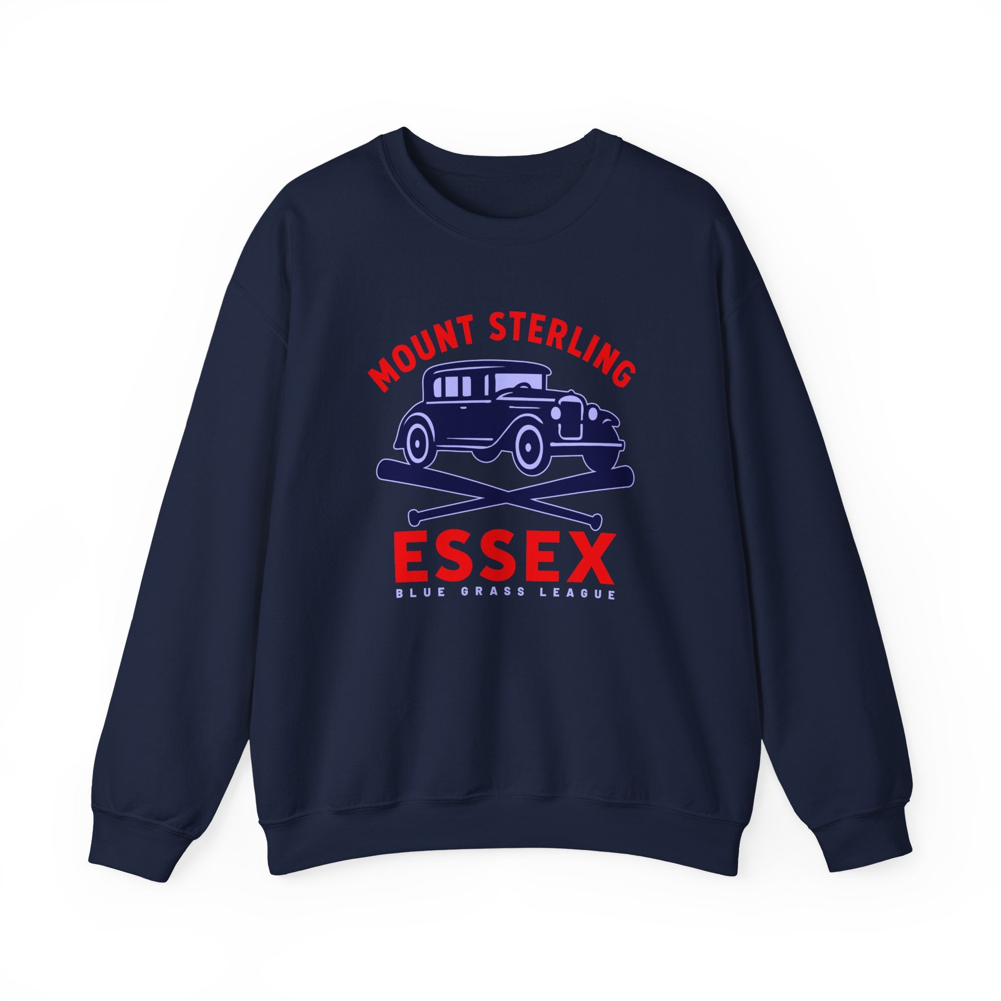 Mount Sterling Essex Crewneck Sweatshirt - Vintage Defunct Baseball Teams