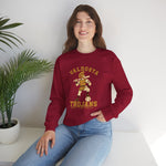 Valdosta Trojans Crewneck Sweatshirt - Vintage Defunct Baseball Teams - Georgia